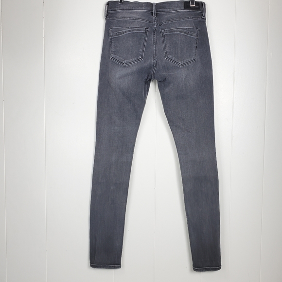 Express stretch mid rise gray legging size 2 - Picture 5 of 15